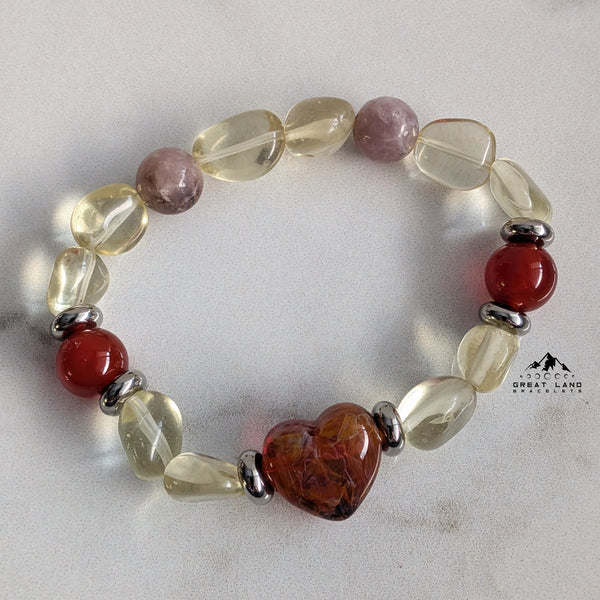 Heart of the Midnight Sun Bracelet