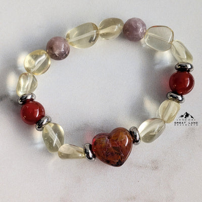 Heart of the Midnight Sun Bracelet